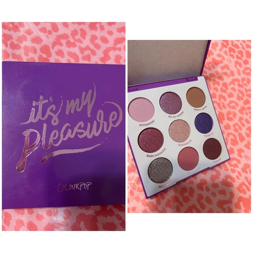 ColourPop It's My Pleasure Palette - Purple, Pink, and Brown Hues